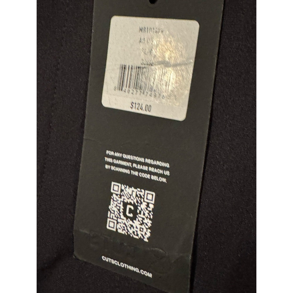 Cuts Clothing NWT Pants Black Size 32/32 AO Pant 5 Pocket Performance (J) - Picture 4 of 6